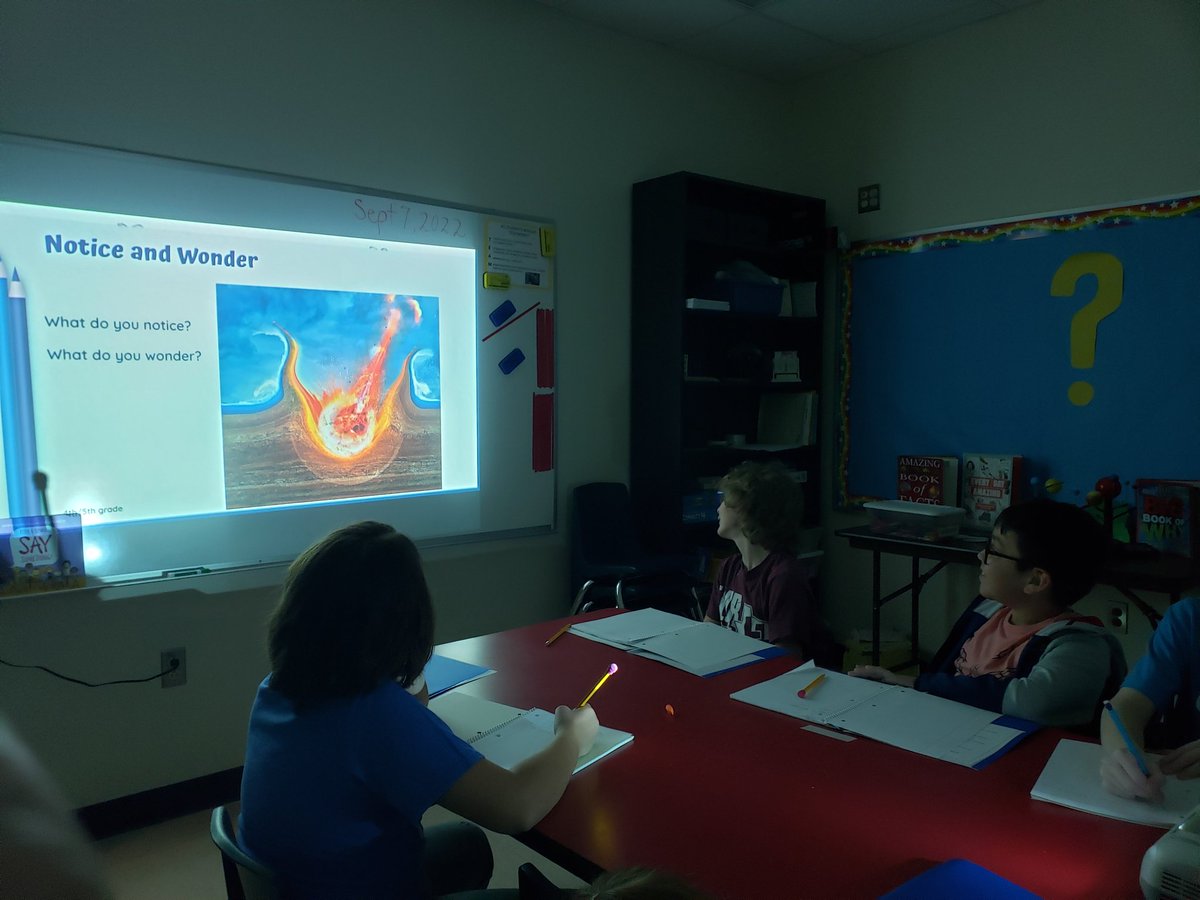 SheilaMulbry's tweet photo. Linking our #universaltheme of Impact to our Notice and Wonder today @BluebonnetLions #bestofthebest #whygt #lisdgt https://t.co/PaOwZVeF4C