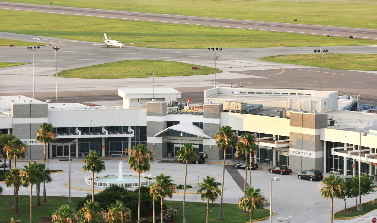 stpetecatalyst's tweet photo. St. Pete-Clearwater airport progresses on new taxiway - https://t.co/U79SCrJYs6 https://t.co/lySoWLtMCX