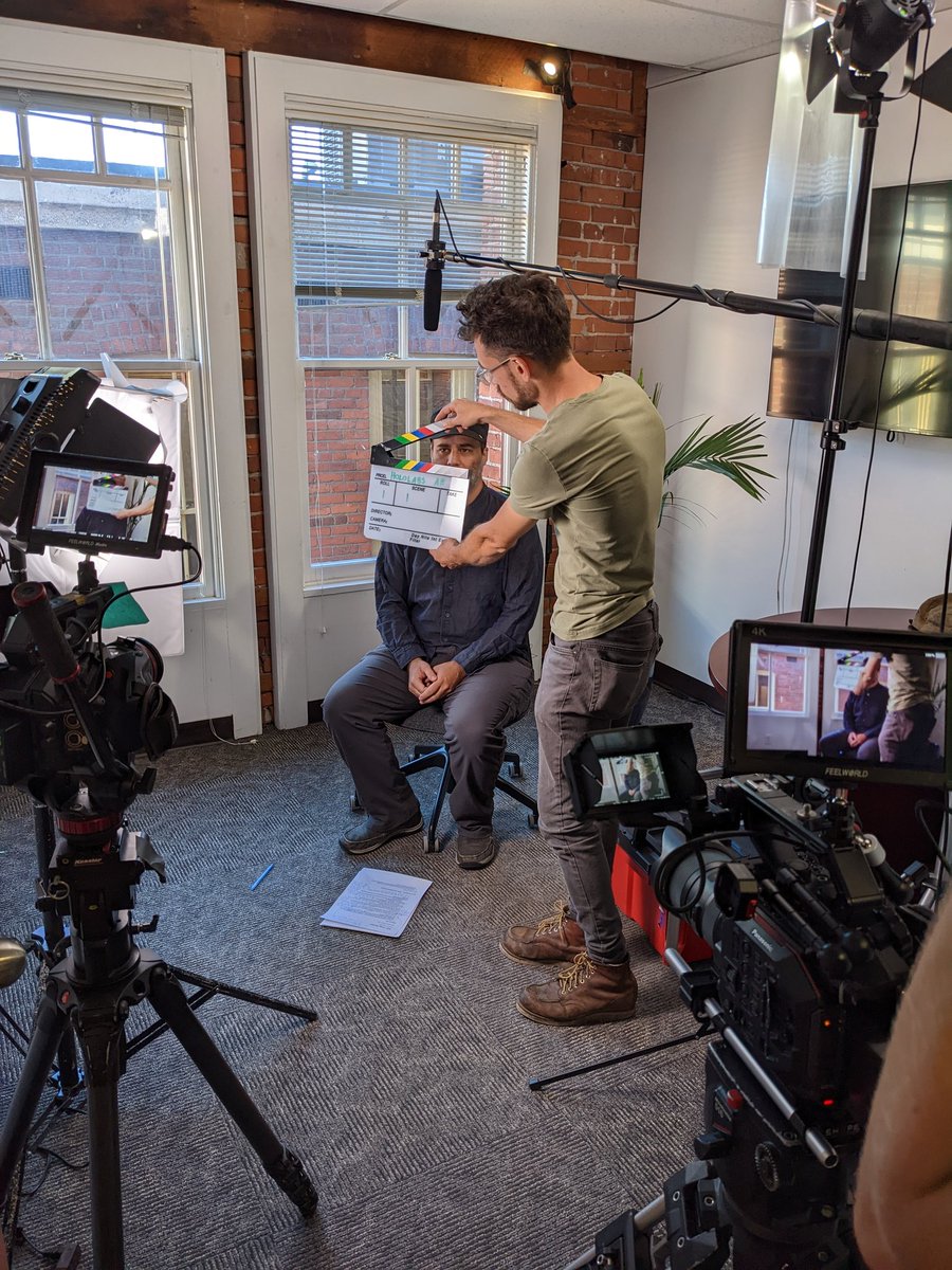 hololabs's tweet photo. Sky Haven and AR Vlog day!

#gamedev #ar #metaverse #technology #BehindTheScenes https://t.co/f3FMLWxLyw