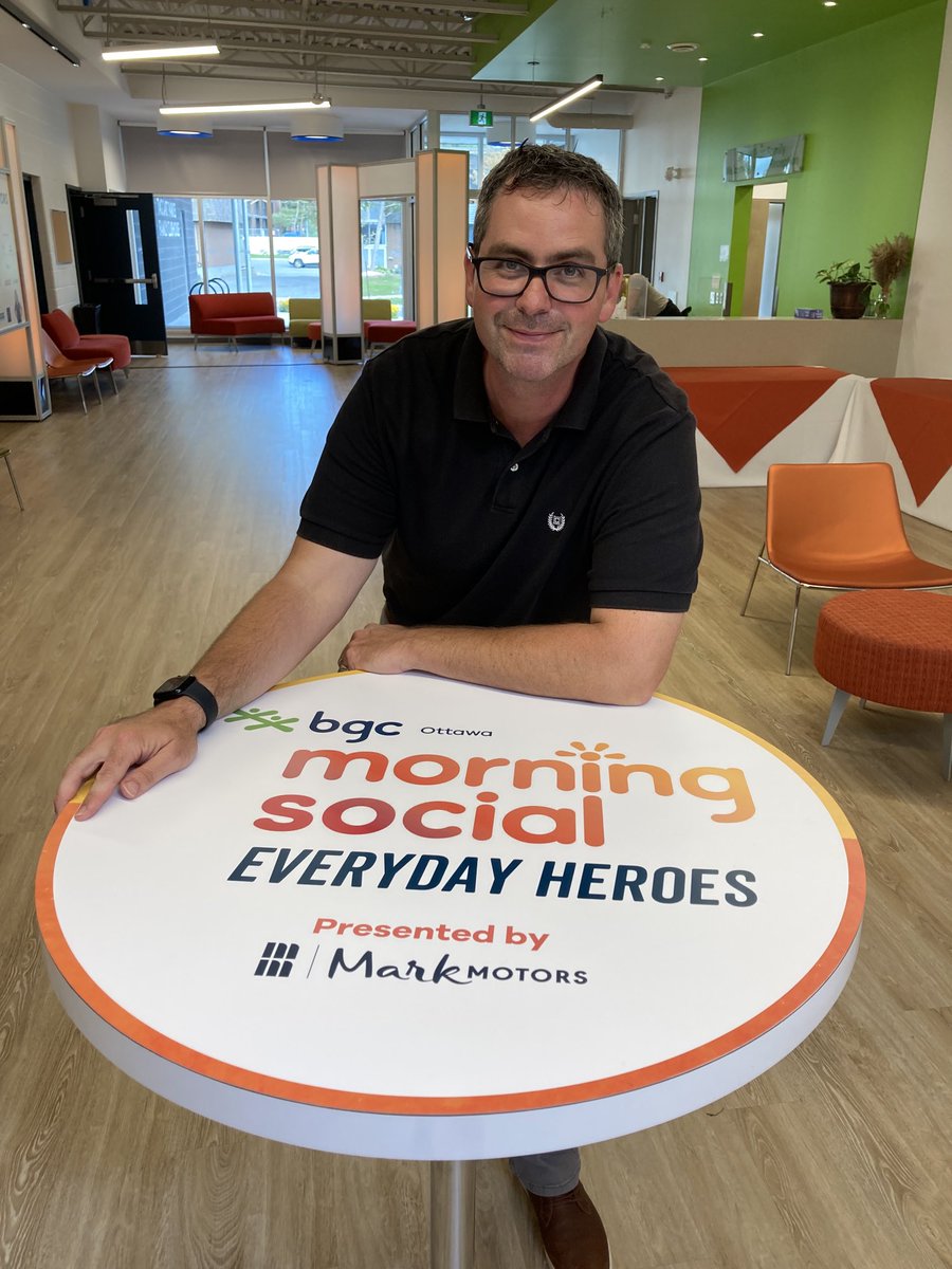 Getting ready for #morningsocial Love the branded table tops!! ⁦<a href="/bgcottawa/">BGC Ottawa</a>⁩ ⁦<a href="/markmotorsott/">Mark Motors Group</a>⁩
