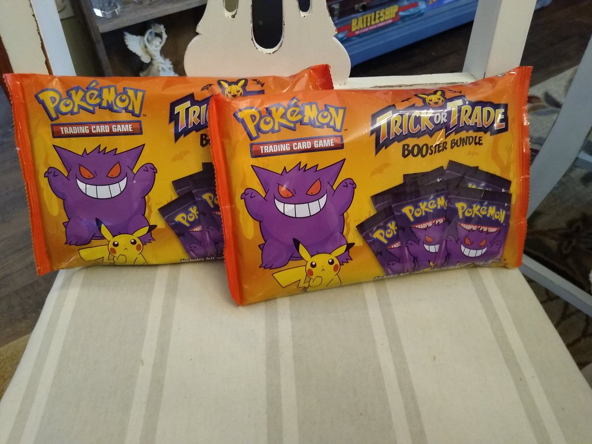 More Pokemon goodness.  Get 30 cards and the rest for Halloween treats. 😀