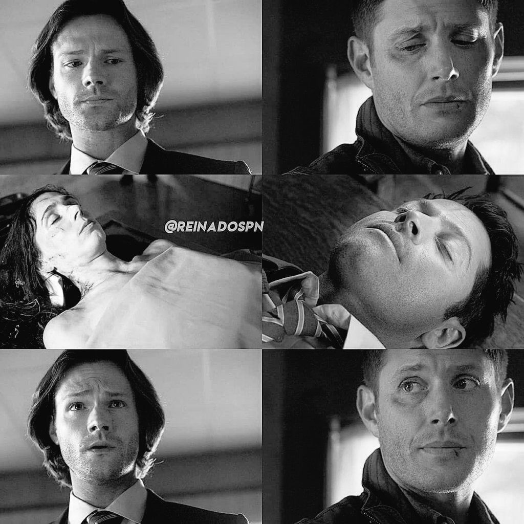 CasIsLoved's tweet photo. You're laughing? Supernatural paralleled Dean and Cas with every heterosexual couple on the show and some still say their love is platonic and you're laughing????? https://t.co/8GhrTbUAjN