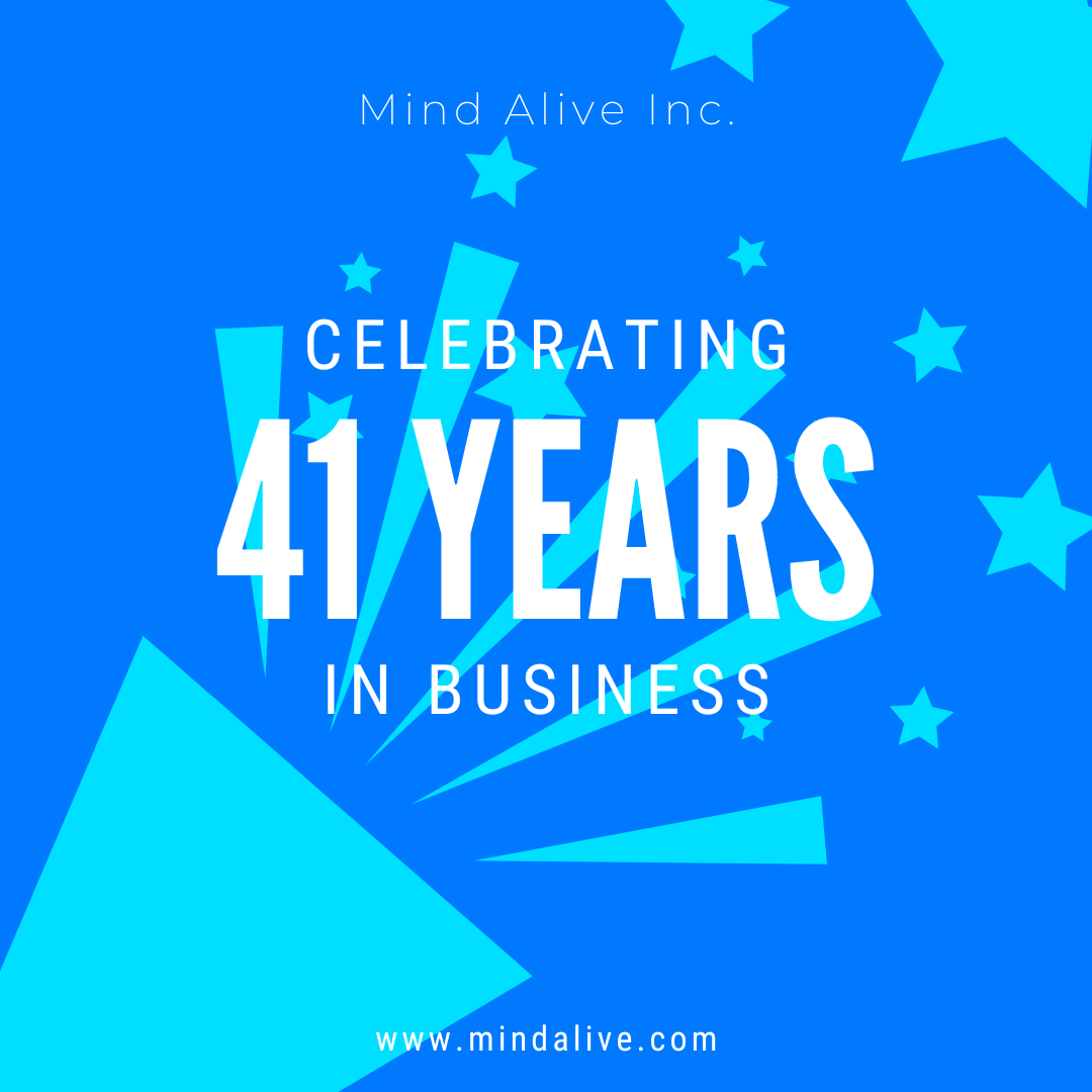 MindAliveInc's tweet photo. Celebrating 41 years in business!
#MindAlive #DancingInOurDendrites #KeepYourMindAlive #MindAliveInc #StimulationTechnologies #AudioVisualEntrainment #CranioElectroStimulation #tDCS https://t.co/Osim5f1Xvc