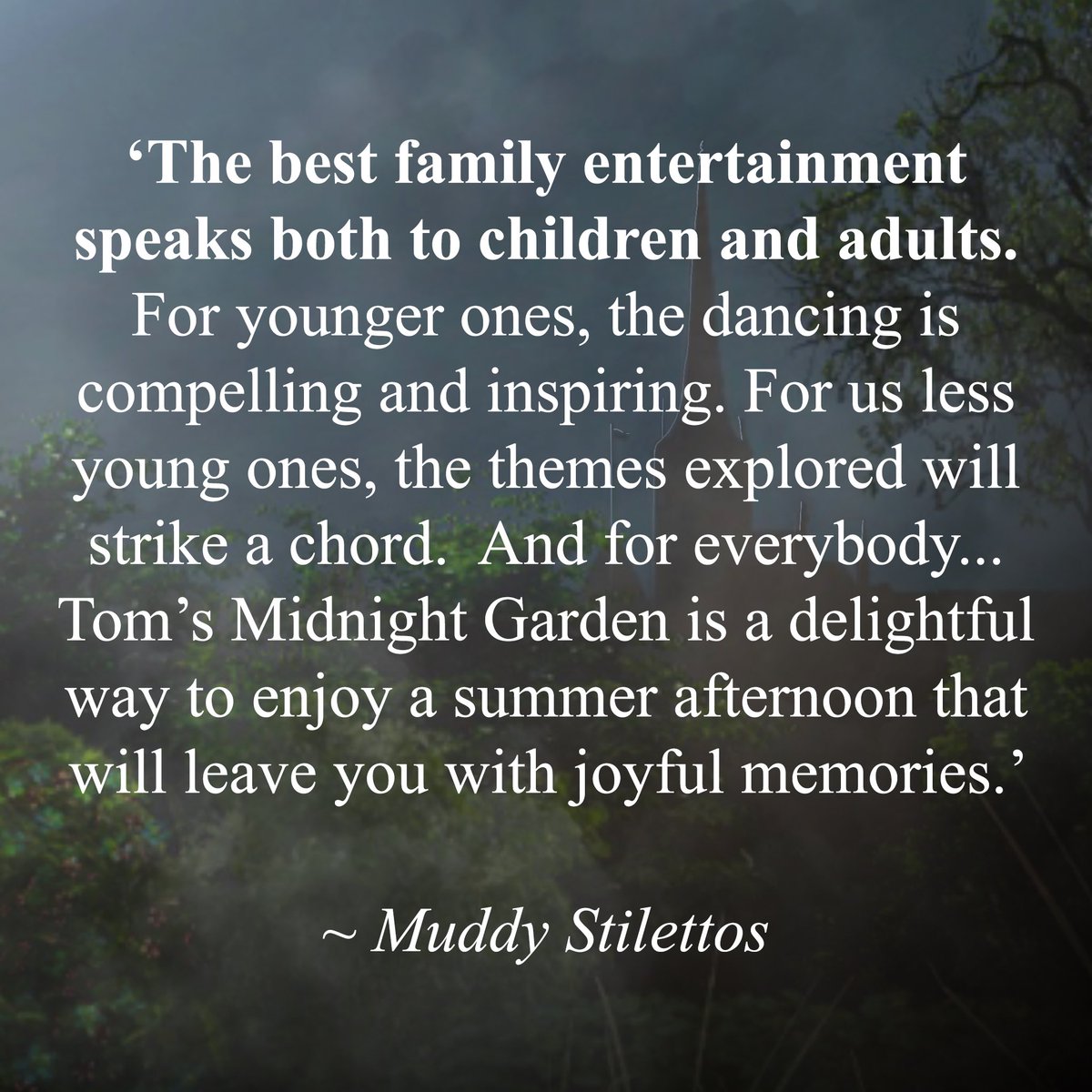 This Saturday we can’t wait to perform again in our beautiful home town of Lewes ✨

Have you seen Muddy Stilettos’ gorgeous review from last time we were here with TMG? Read it in full here: sussex.muddystilettos.co.uk/culture/review… 😍