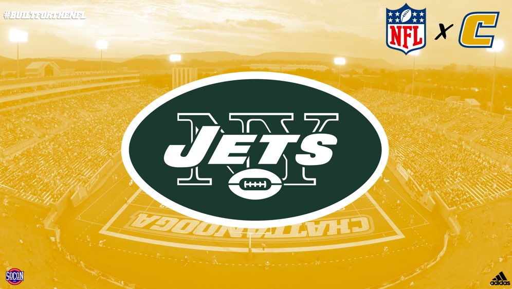 GoMocsFB's tweet photo. Always great to have the @NFL in Chattanooga. Thanks to the @RamsNFL, @ChicagoBears, and @nyjets for stopping by today❕
#RepTheC | #BuiltForTheNFL https://t.co/vqw36rJ7vQ