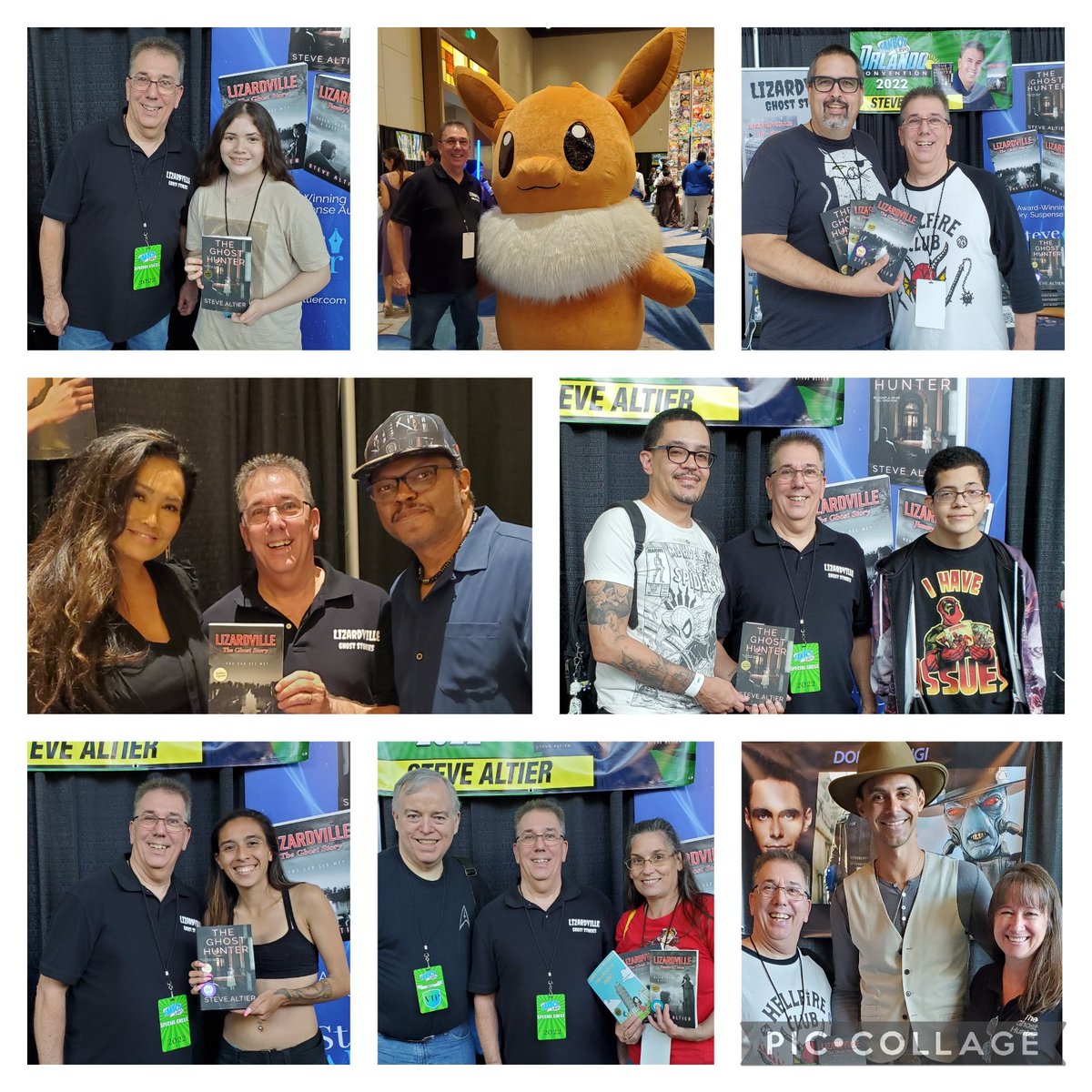 SteveAltier1's tweet photo. Fanboy Expo Orlando is in the books,  day three was awesome.  Here's a few more pictures. Thank you all for coming out. Thank you Fanboy Expo Orlando for a fantastic time.  
See you next year.
#writerslife #Stevealtier #TiaCarrere  #coreydeewilliams #doriankingi https://t.co/a4bL6UZ7us