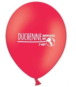Hoy es día de conocer y tomar conciencia sobre la Distrofia Muscular de #Duchenne.   Una ok enfermedad q le ocurre a 1 de cada 5,000 niños en el mundo. Importante visibilizarla pa que más gente la conozca y se invierta más dinero en su tratamiento y cura #Duchenneawarenessday 🎈
