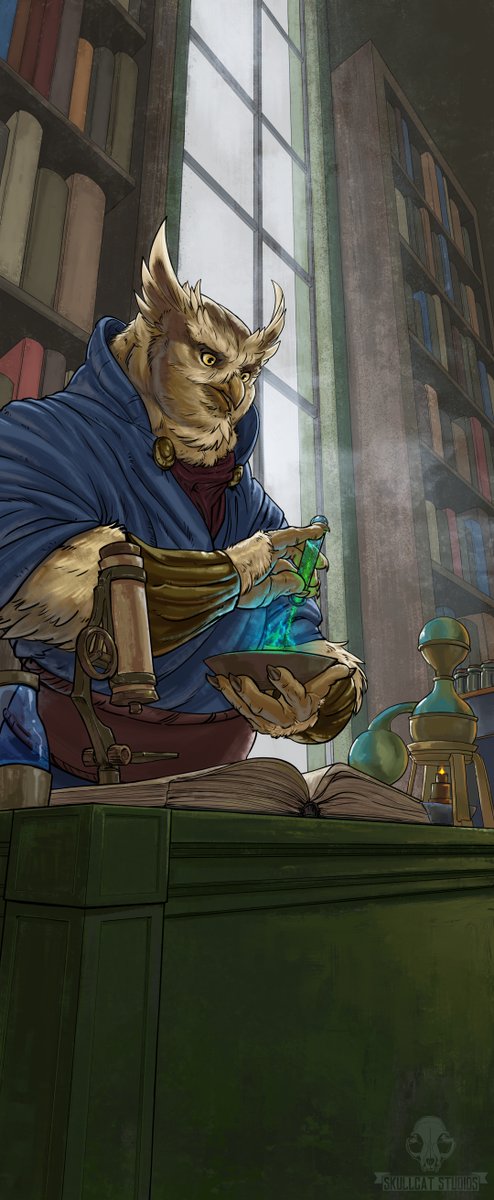 Skullcatstudios's tweet photo. Artwork for @FursonaCon

September 8-11 in Virginia Beach, VA
This years theme: Academy of Magic https://t.co/Nev2BtOigL