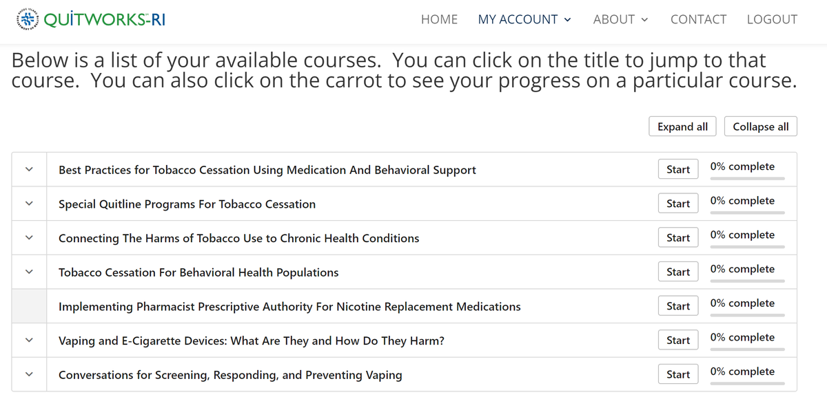 RIpharmacists's tweet photo. 🚨🆓Pharmacy CE for Tobacco/Nicotine Cessation!

@RIHEALTH / @NJHealth introduces a new pharmacist online education platform for #QuitWorks-RI

🚭Modules are only 15-30min each!
🔗Learn more/register👇
https://t.co/e63MLYGYTa

#RI_pharmacists #RIPA #pharmacists #PharmaCE https://t.co/h13cpAI7oq