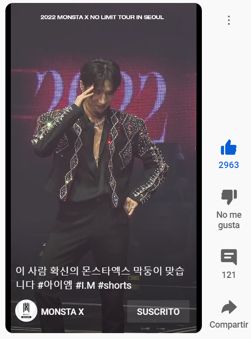 IMmayaBee2001's tweet photo. [Video | 07.09.22] 이 사람 확신의 몬스타엑스 막둥이 맞습니다 #아이엠 #I.M #shorts

🔗https://t.co/Oad5joJQuS

⋈~ #MONSTAX #MONSTA_X #몬스타엑스 #No_Limit #MONSTAXNoLimit #RushHour 🏁❤️‍🔥 https://t.co/m1ZrCFsesW