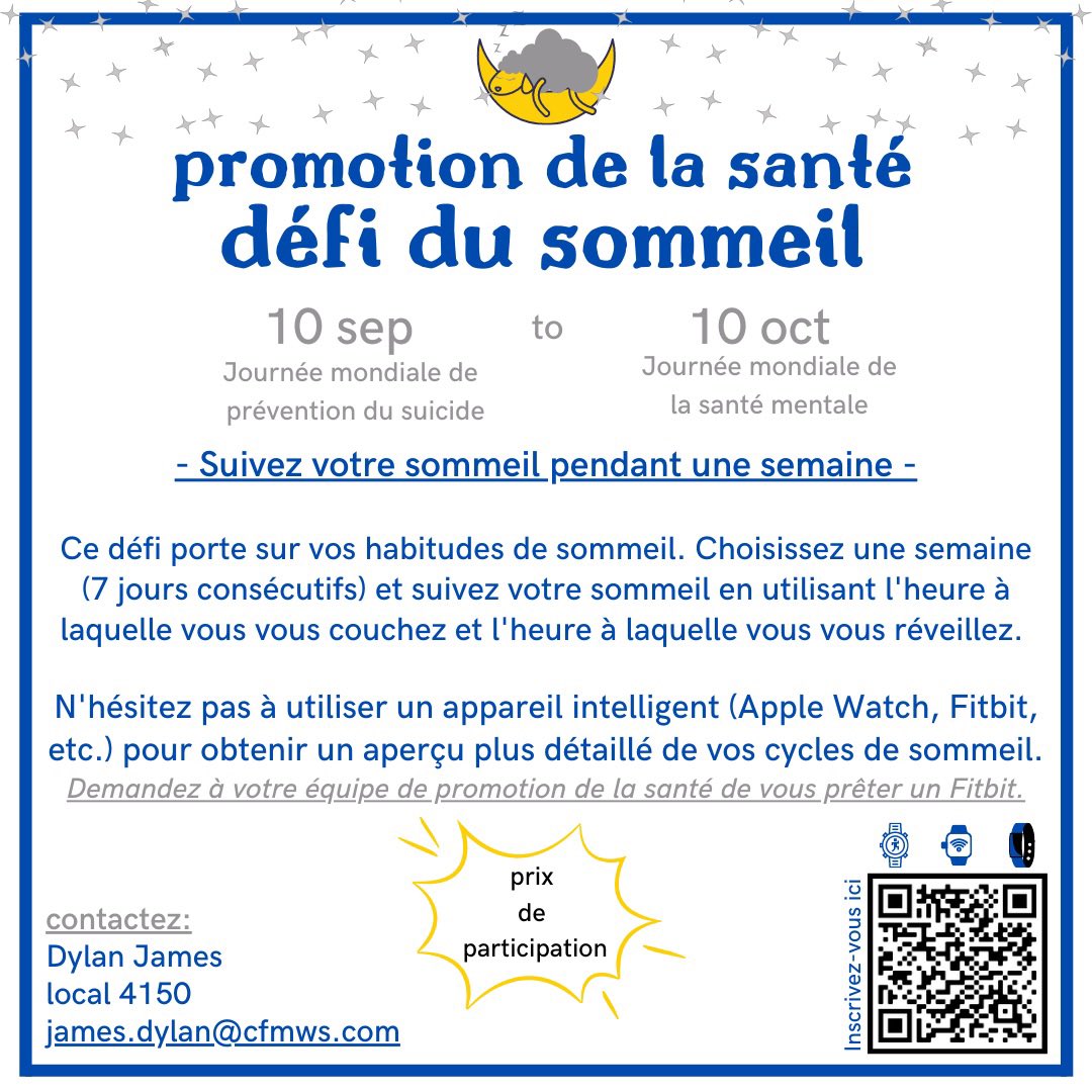 PSP Health Promotion Sleep Challenge. Check out our <a href="/RaceRoster/">Race Roster</a> page for more info. Join in with us and let’s see how you sleep! raceroster.com/events/2022/63… 😴