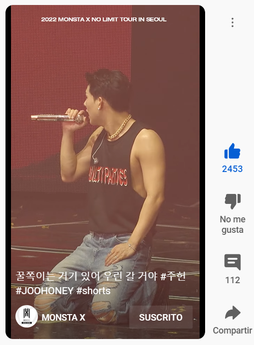 IMmayaBee2001's tweet photo. [Video | 07.09.22] 꿀쪽이는 거기 있어 우린 갈 거야 #주헌 #JOOHONEY #shorts

🔗https://t.co/dlTad1VjGu

⋈~ #MONSTAX #MONSTA_X #몬스타엑스 #No_Limit #MONSTAXNoLimit #RushHour 🏁❤️‍🔥 https://t.co/CehYZM2tPf