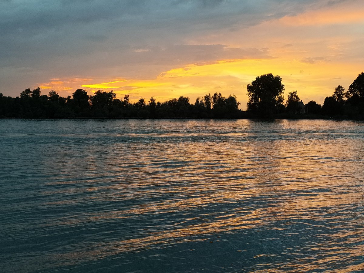 Zonsondergang in Dordrecht