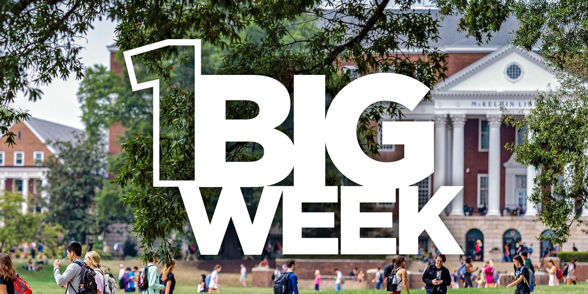 UofMaryland's tweet photo. Together, we can build a BIGGER tomorrow. The future is now – today's the last day to support Terps during #OneBigWeek ➡ https://t.co/8NslVRmJBj https://t.co/hWVMwSI8Mv