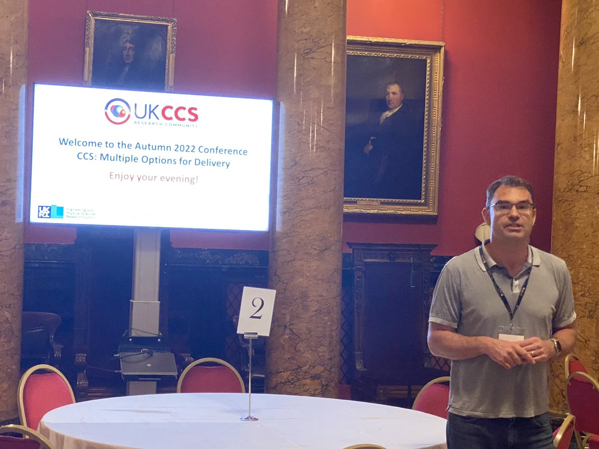 UKCCSRC's tweet photo. Great to hear from @Dr_R_Marsh at our dinner talk this evening. What not to do for your career development! But more importantly learn from your mistakes!
#ukccsrc2022 #ccs #intheclub https://t.co/QK2KfaDb9G