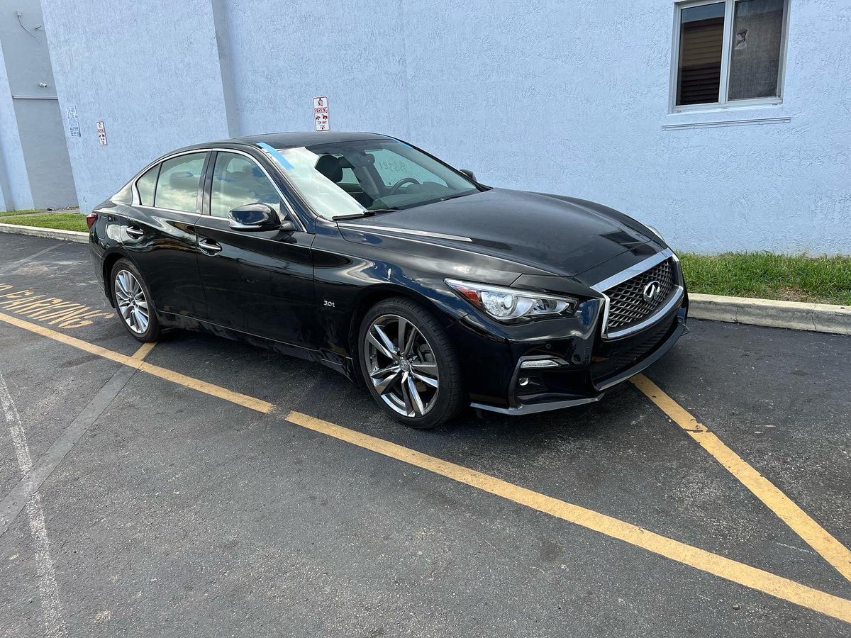 PASLLC305's tweet photo. For Sale
2018 Infiniti Q50S 
86,XXX miles 
Rebuilt Titles 
Ready to go! https://t.co/9C5TqK4gkC
