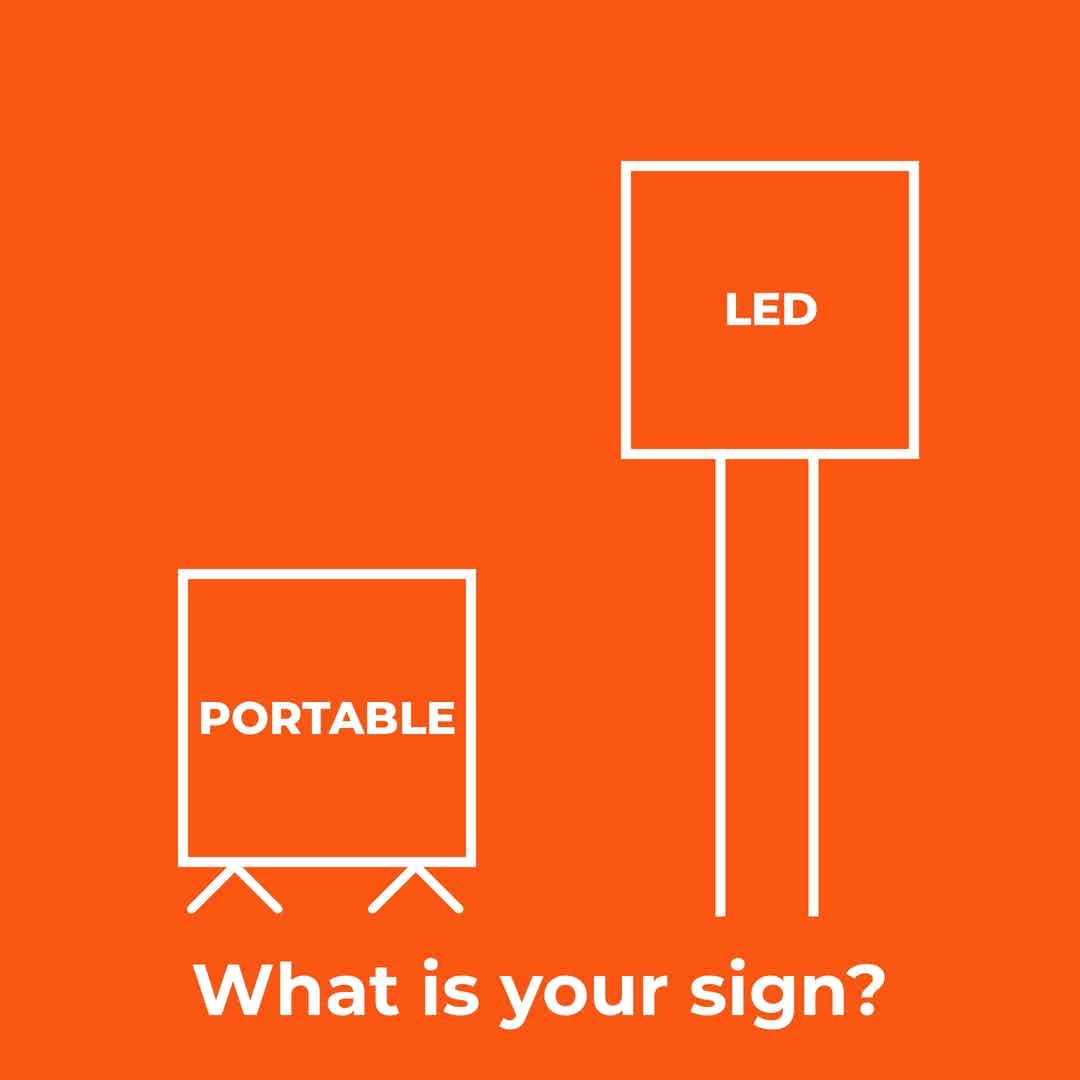 SandflyMktg's tweet photo. If you're looking for a sign, this it! ⁠
⁠
Portable signs, LED - you can choose one or both! ⁠
⁠
SANDFLY SIGNS offers portable and LED options, so your message can be shown 24/7, day or night! Let's get you started today - https://t.co/nl2SejgYp3 https://t.co/nNsLoYIQLA