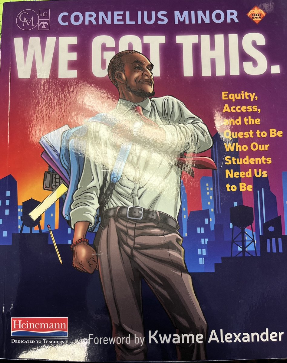 DeKalb428Brooks's tweet photo. The staff digging into part one of   We Got This by @MisterMinor! Great read, great tool! #BrooksBobcats #GoodToTheCore https://t.co/76cRDXrpqZ