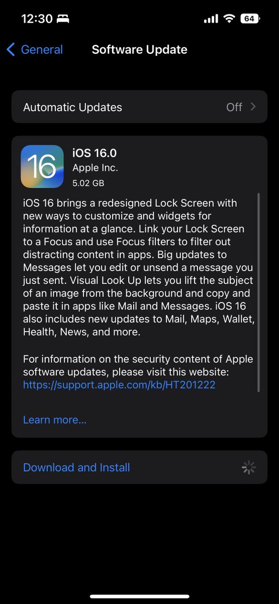 okayritik's tweet image. #iOS16Stable now available to Beta users.