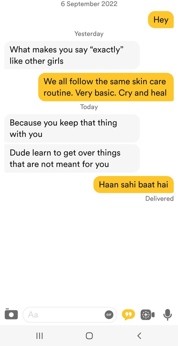 Prernawrerna's tweet photo. My bumble account deserves its own ig and twitter account.
ISWIS✋ https://t.co/6eHQNiVhSU