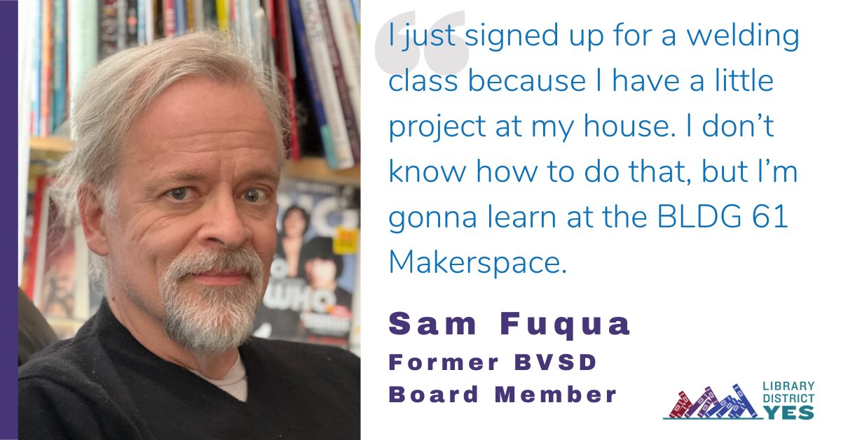 WeLoveBPLibrary's tweet photo. #WhatDoLibrariesDo? They have makerspaces with industrial tools available to the public at no charge. But in Boulder, the makerspace is only open 2 days a week due to budget cuts.

This is why we fight for a library district.

#LibraryDistrictYES #Boulder https://t.co/rBXXaB0AEg https://t.co/VONtgBNVg3