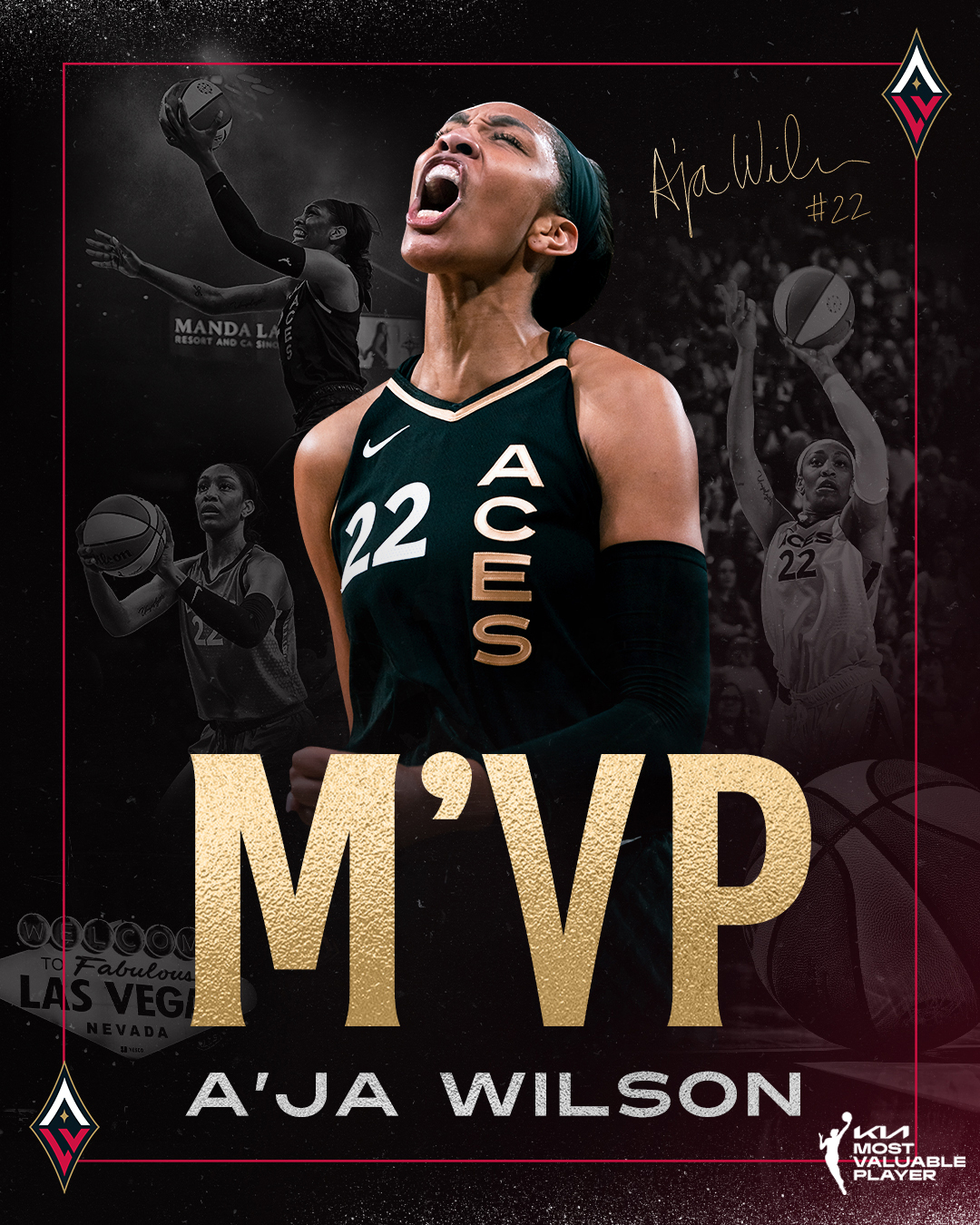 Congratulations Aja Wilson Is 2023 WNBA Finals MVP Classic T-Shirt - Byztee