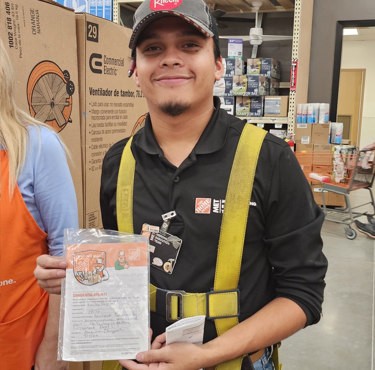 Thank you Emilio for putting customers first and ensuring excellent customer service. #1856