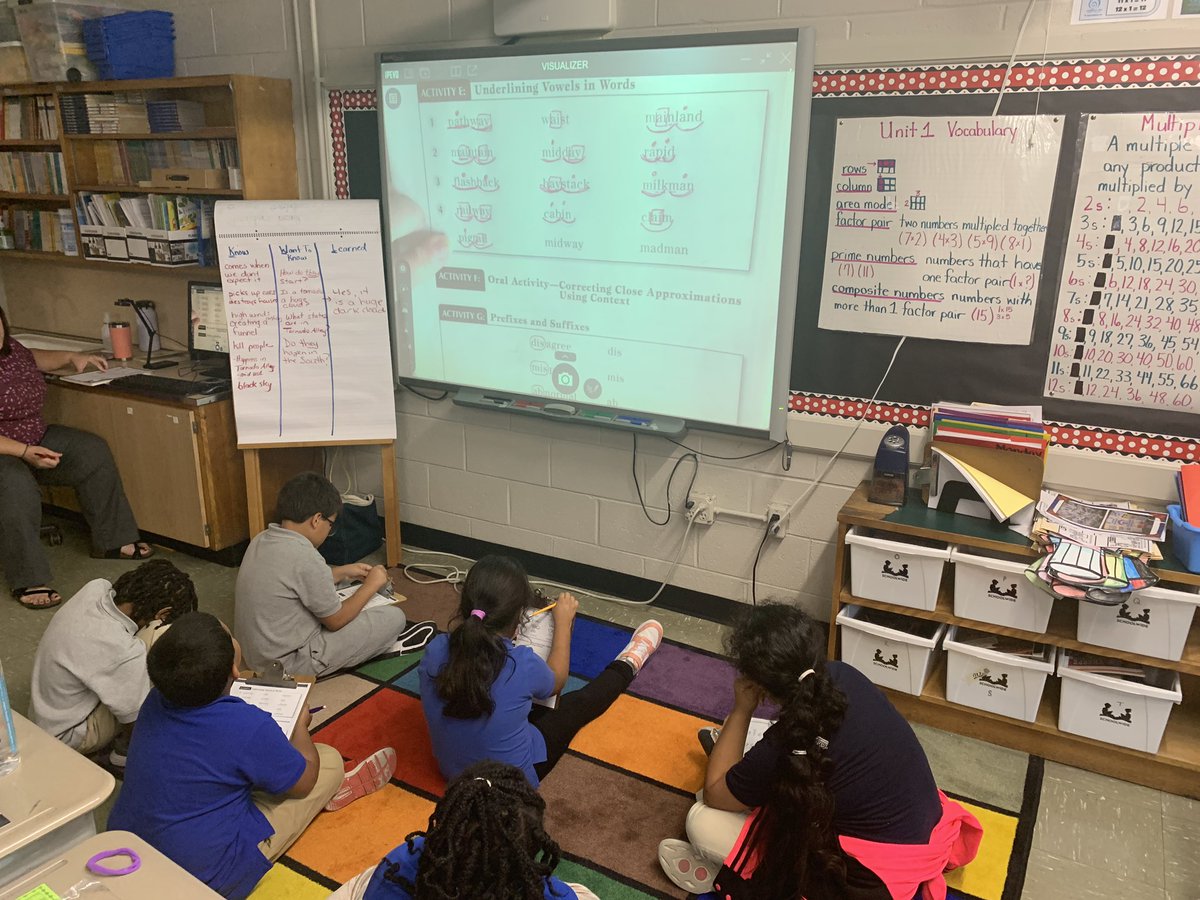 NorrisPandas's tweet photo. Focusing on literacy to end our day @NorrisPandas. Targeted small group  instruction for every student, every day. 🐼❤️📚 https://t.co/WNiT6GI7SE