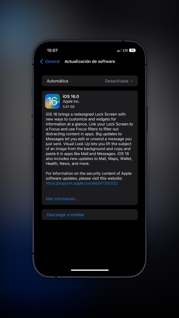iElRuso's tweet image. Vamoooo #iOS16RC
