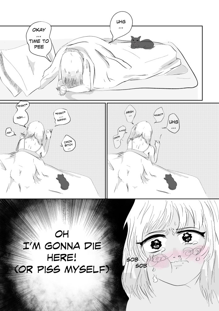 Having internal organs inflamed meaned that ANY type of movement involving my torso was extremely painful … #comics