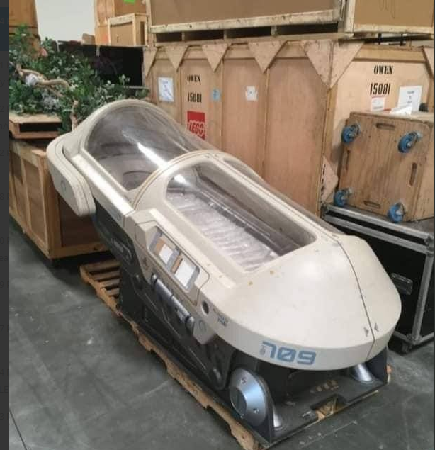 DrSarteschi's tweet photo. Pics of supposed new med pods (also know as med beds) on telegram. They will be released after the "Big Event."  "The machines perform highly complex surgery on brain tumors at the speed of light." If only these things were real https://t.co/tnzUyzhniS