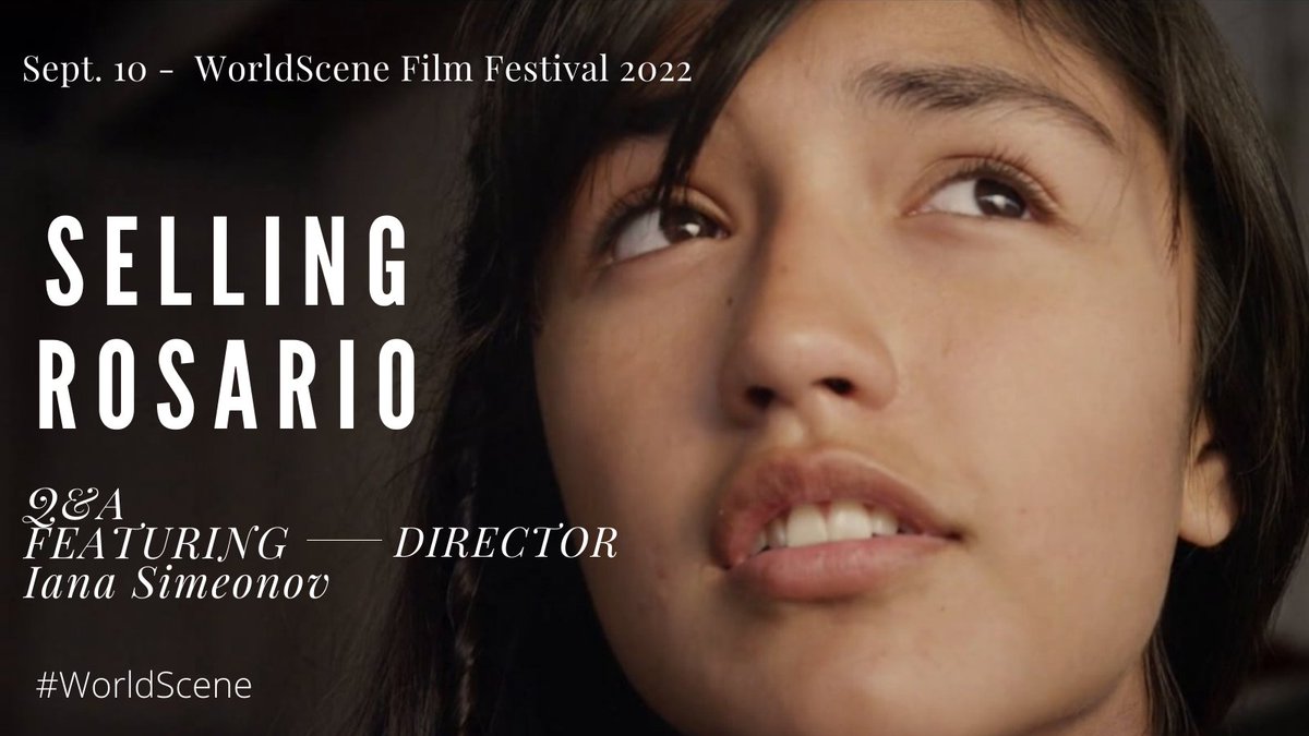 ICMediaCenter's tweet photo. #WorldScene- Come view a rare screening of “Selling Rosario” at the WorldScene Festival, Sept. 10. Opening reception at 6pm, films at 7pm. 625 N. Kingsbury, Chicago, IL. Tickets are FREE when you register here - https://t.co/gR8pBTNPmF

#FilmFestival #RestorativeJustice #ICMC https://t.co/isKbKn3FYl