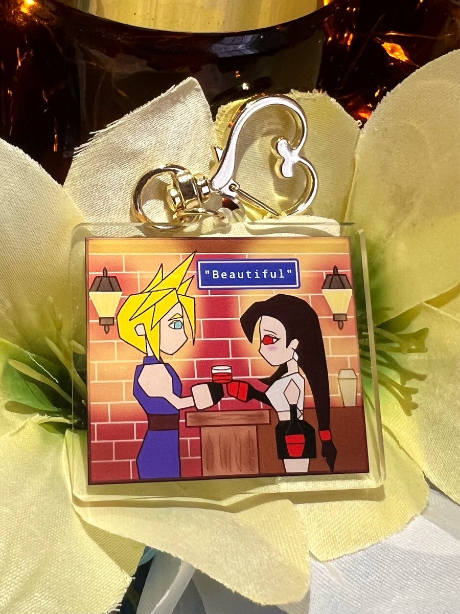 StarLight5397's tweet photo. Didn’t know today’s the anniversary for #FinalFantasyVII NA release! Very cool it fell on #StrifeSummer22 I’m guna share my polygon charm to celebrate! This game was a big part of my childhood &amp; brought me &amp; my cousin close (I’m an only child) Thanks SE!❤️ Etsy is in my bio https://t.co/nDXF5hKmFs