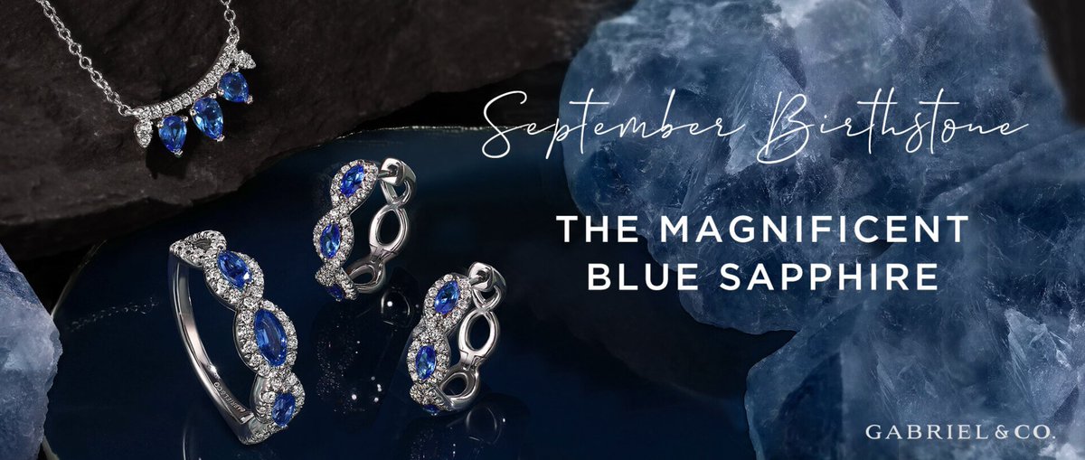 Explore our #SeptemberBirthstone blog post to learn all about #Sapphires

'History and Symbolism Behind the September Birthstone – Sapphire'

gabrielny.com/blog/september…