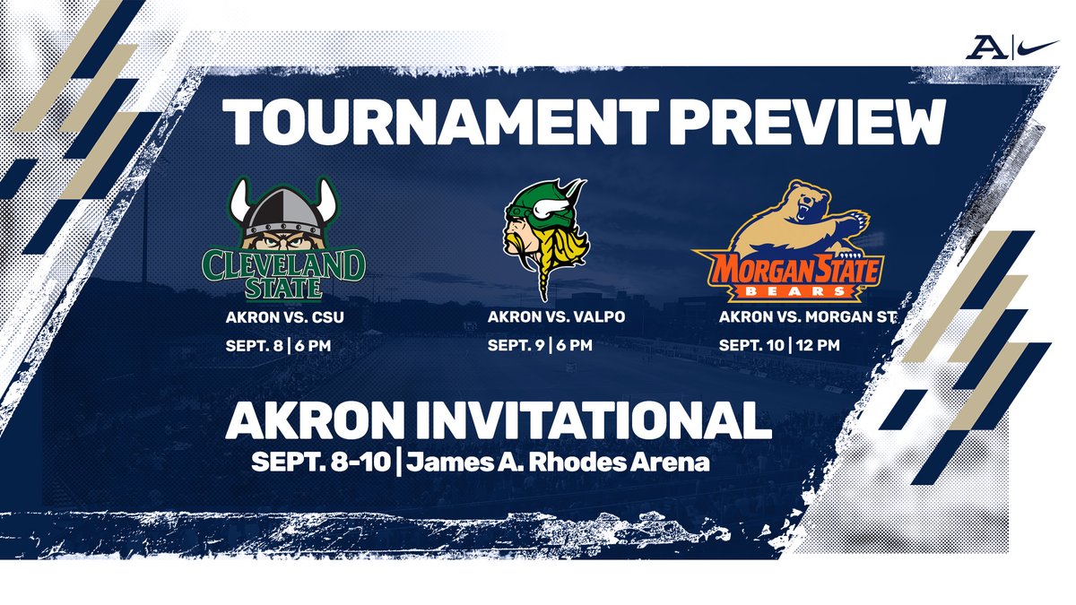 Zips To Host Akron Invitational

📰 bit.ly/3RlOD3U

🆚 Cleveland State
📅 Sept. 8
⌚️ 6 PM
📊 bit.ly/3U3unGf
📺 es.pn/3KUNdLi
🎟 bit.ly/3D2KRrN