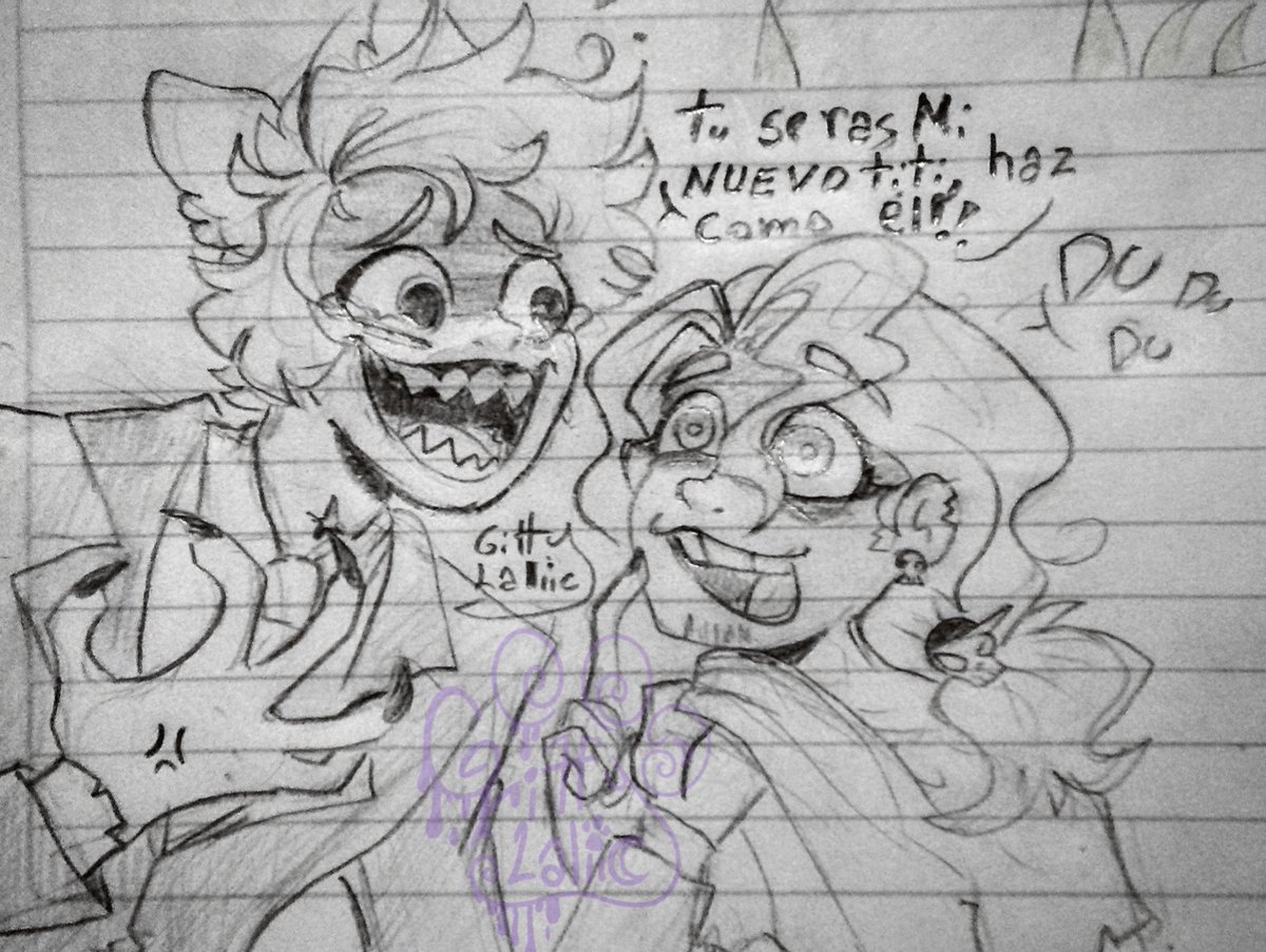 GittyLaliic's tweet photo. Alguien llame al loquero por amor a los dioses 😩

Estos dos loquitos returbio , los amo XD 

#Karmalart #rubiusfanart #lolitofanart #sketch https://t.co/dEsOX8pE5d