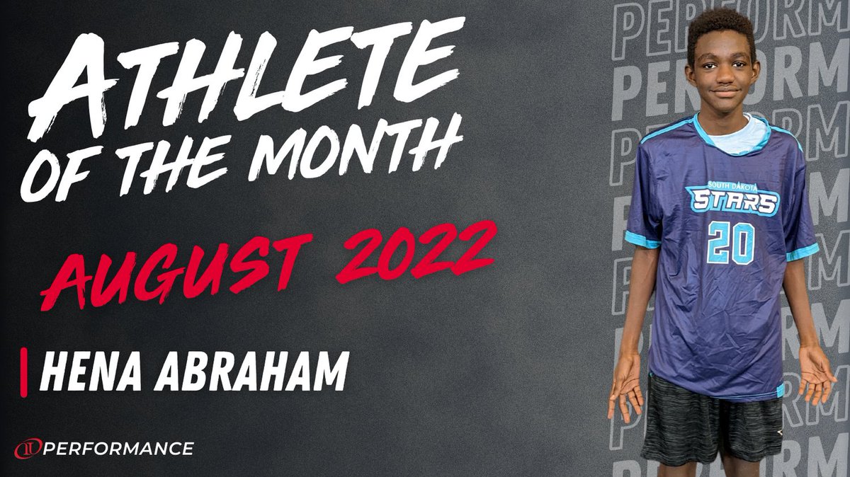 OiPerformance's tweet photo. OIP August Athlete of the month: Hena Abraham
Hena has been consistent since joining the South Dakota Stars. He exemplifies a growth mindset during training & mentoring. You can always see Hena lending a helping hand to his teammates & coaches.
Nice work Hena!
#OIStrong #aotm https://t.co/ouejX0tACW