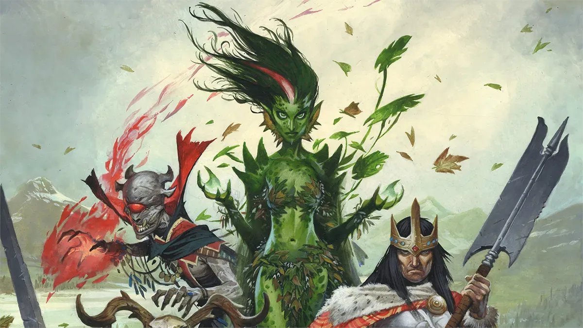 paizo's tweet photo. #KingmakerAP backers! The Kingmaker Player's Guide mentioned in your book is being finalized and will go live later this month. This player's guide will be a free download, like our other guides, except it will be about 100 pages. 1/2 https://t.co/aWSGLc4vlM