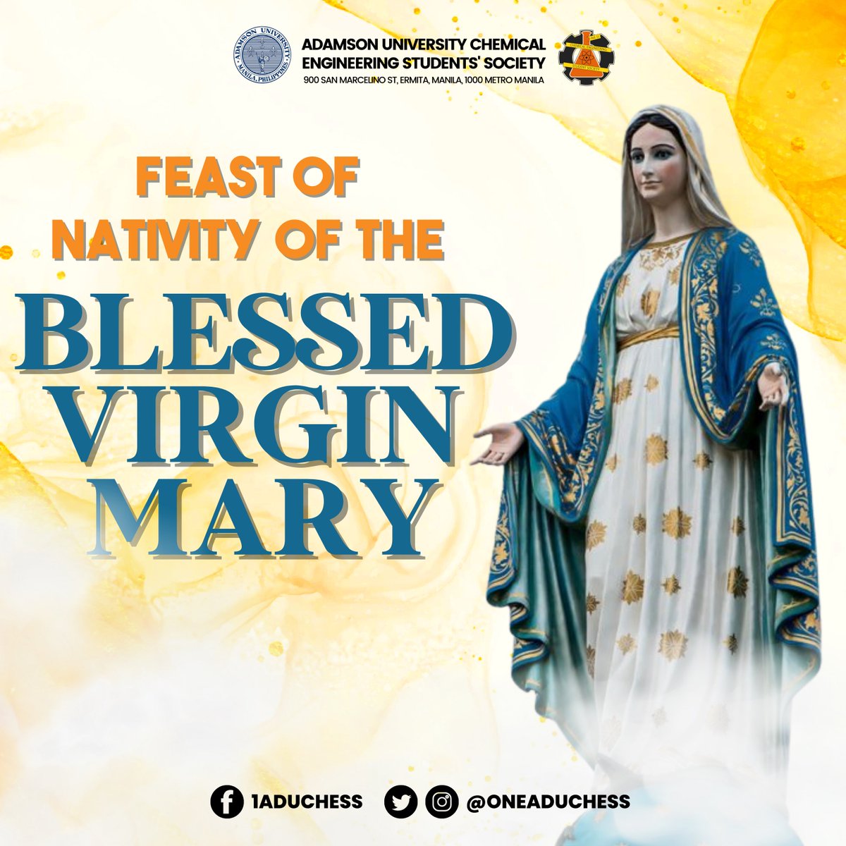 OneAdUChESS's tweet photo. Together with the Marian devotees, let us rejoice this day and celebrate Her Solemnity.  Have a blessed day to all, and Happy Feast Day! 

#Arr1baAdUChESS 
#OneAdUChESS 

Photo Art by Loraine Millevo https://t.co/nFtZauoQ4O