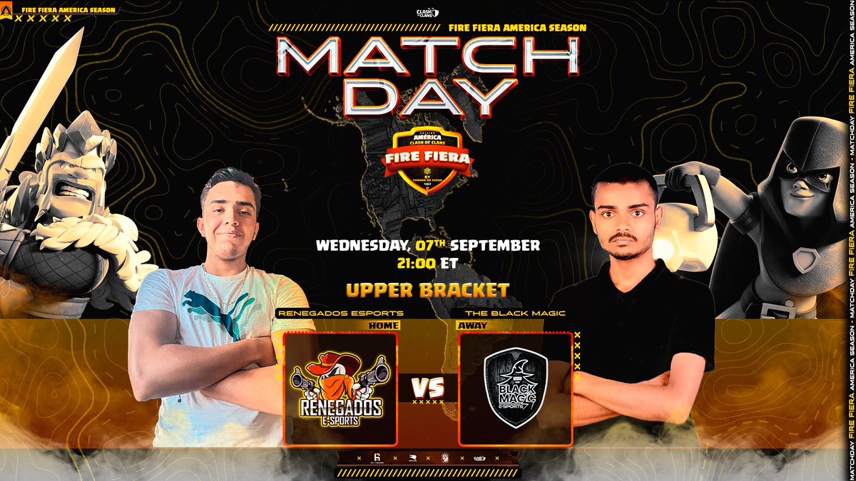 TorneoDeFuego's tweet photo. ๐ฅLIVE๐ฅ #ClashEsports
@TeamRepublican1 vs @LEYENDASAE_MX
@RenegadosCocMex vs #TheBlackMagic
Stream:
๐ช๐ธ https://t.co/RWxGvv8LCI
๐ช๐ธ https://t.co/rzGtV9XV4L
๐ฌ๐ง https://t.co/IJK3GFxg0U
๐ฌ๐ง https://t.co/4Zbb62j4Cq
๐ฌ๐ง https://t.co/Xjrw7QgZJx https://t.co/k6gXSFWV5u