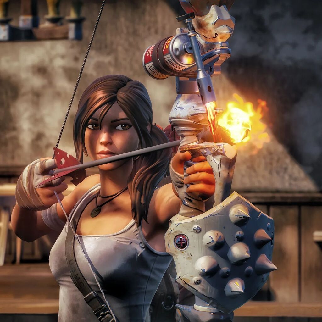 TUSfortography's tweet photo. Burning it all down
#fortnite #fortography #laracroft #tombraider #firebow #epicgames #gamerdad #theunclesquid https://t.co/25BMiktukR https://t.co/dr1VszSnVT