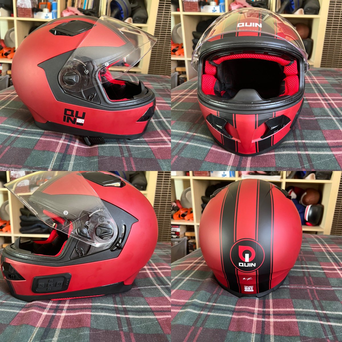 midmerch's tweet photo. Chronicles of Autumn:
Upgraded the ol’ helmet. A lil more snug than my Bell but I’ll get used to it and the color suits me just fine. Think I’m gonna like this one.
#motorcycle #safety #AutumnLeaves #AutumnReturns #ride https://t.co/yXVITZLfxQ