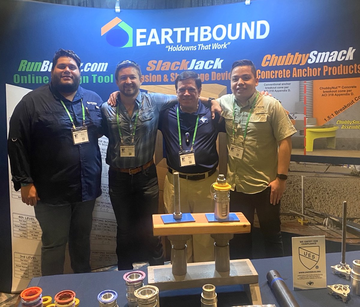 UniformEvalServ's tweet photo. Brian Gerber visits with @Earthbound Corp. at last week’s @SEAOCalifornia Convention. They were very receptive and proud to display their UES placard. #2022SEAOCConvention https://t.co/IgRUrSaDQd