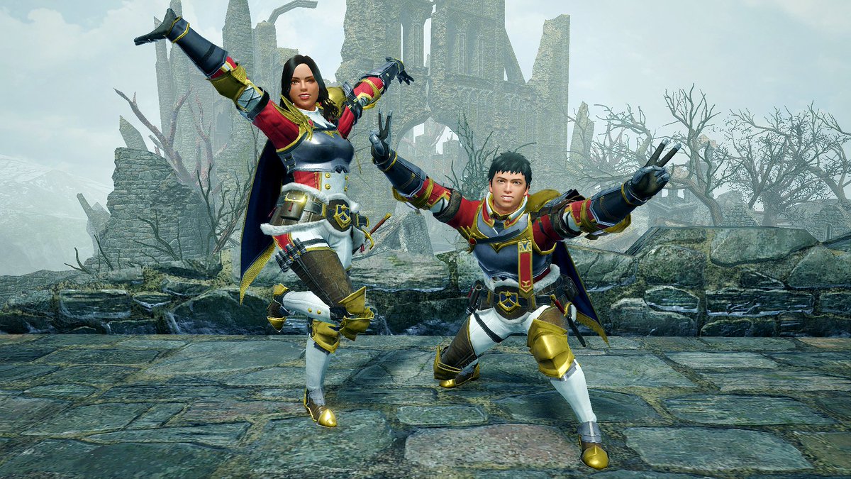 monsterhunter's tweet photo. 📜 EVENT QUEST 📜

Aurora Somnacanth and Garangolm stand in your way in this week's Event Quest: Minor Inconveniences. 

Overcome this challenge to earn the Delightful Pose Set! 

#Sunbreak https://t.co/GxgakhWC0t