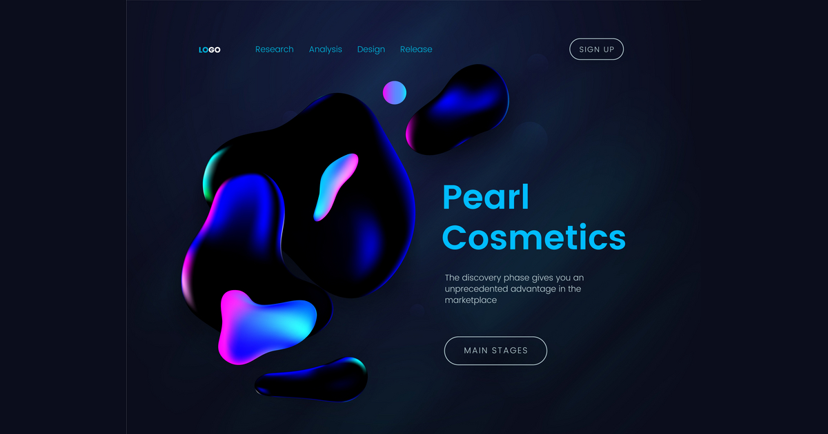 Latest Sold <a href="/VectorStock/">VectorStock</a> landing page template with a dark background can #VectorStock vs2.page.link/8Cpq