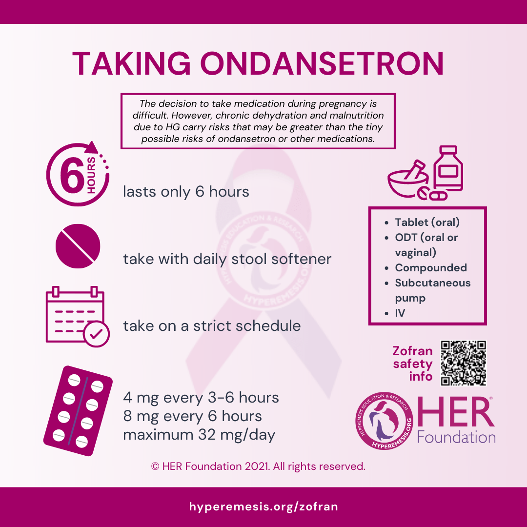 HGmoms's tweet photo. Don't miss our latest patient education graphic. Read more about ondansetron: https://t.co/s1AmPleM5s

#hyperemesisgravidarum #medsinpregnancy #maternalhealth #patientcare #pregnancy #HGaware https://t.co/pm6l9oBRMd