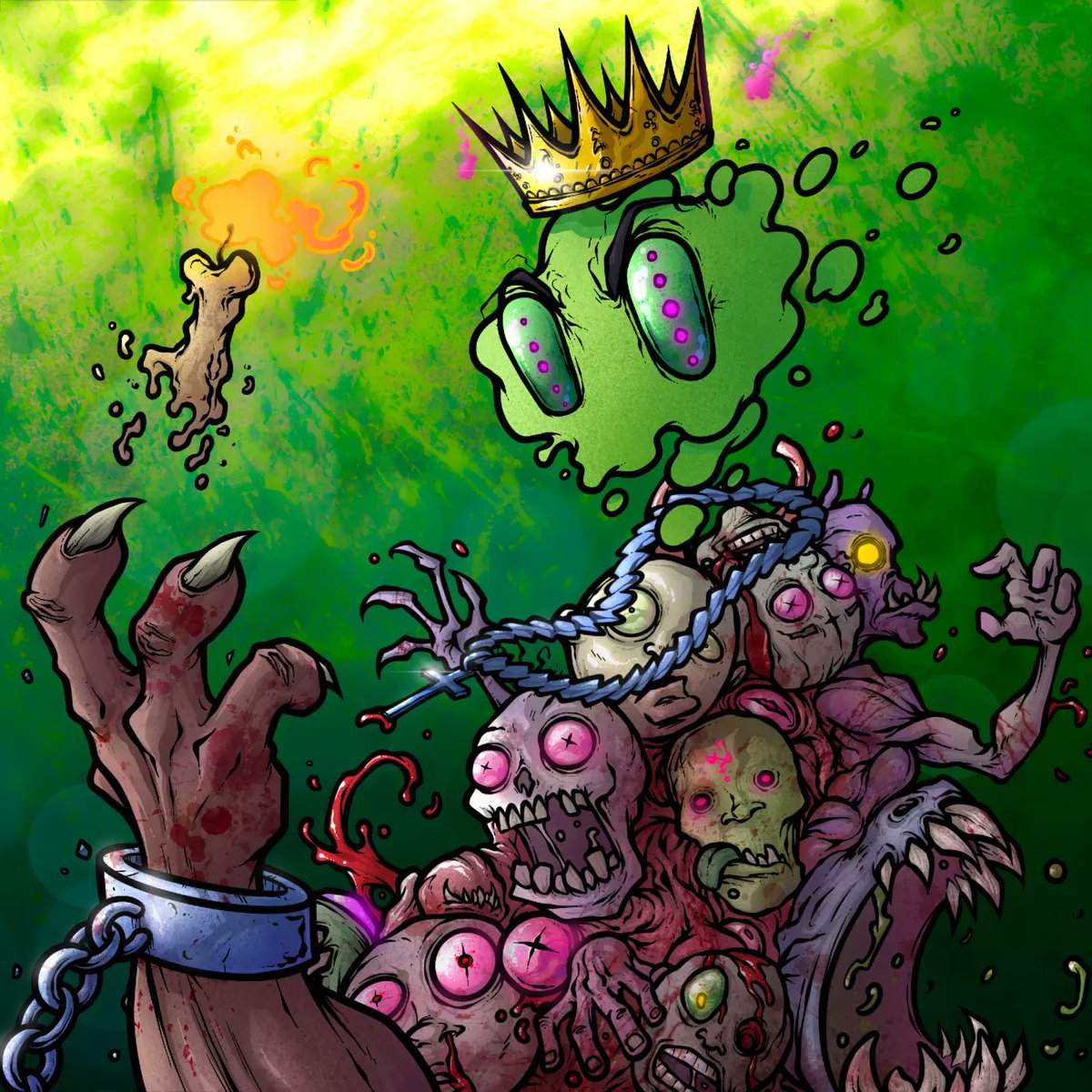 One of my favorite #Fantom #NFT artists dropping another banging collection!  <a href="/TheDanetron3030/">Danetron</a>
 
Think fast! Just a few left! afterlifebeasts.io
#NFTMinting