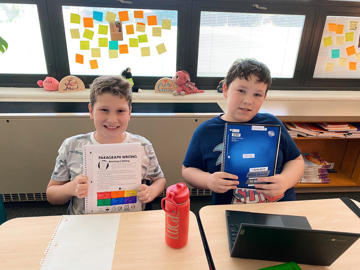 miss_dudra's tweet image. Our first Writing Workshop Wednesday!!! Today we set up our writing journals and took a shot at opinion writing. We were inspired by the corn kid’s descriptive options about his favorite food, and we wrote about our own! #modelmustangs