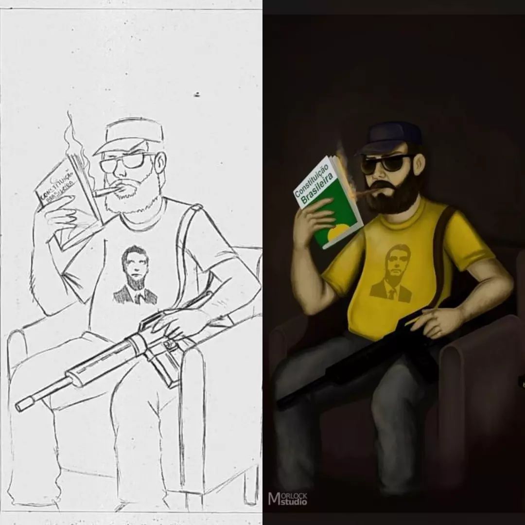 morlockstudio's tweet photo. Vai ter golpe ou não? Arte feita sob encomenda (commission open).
#brasil #7desetembro #Eleicoes2022 #golpe https://t.co/m8DH0MjXI4