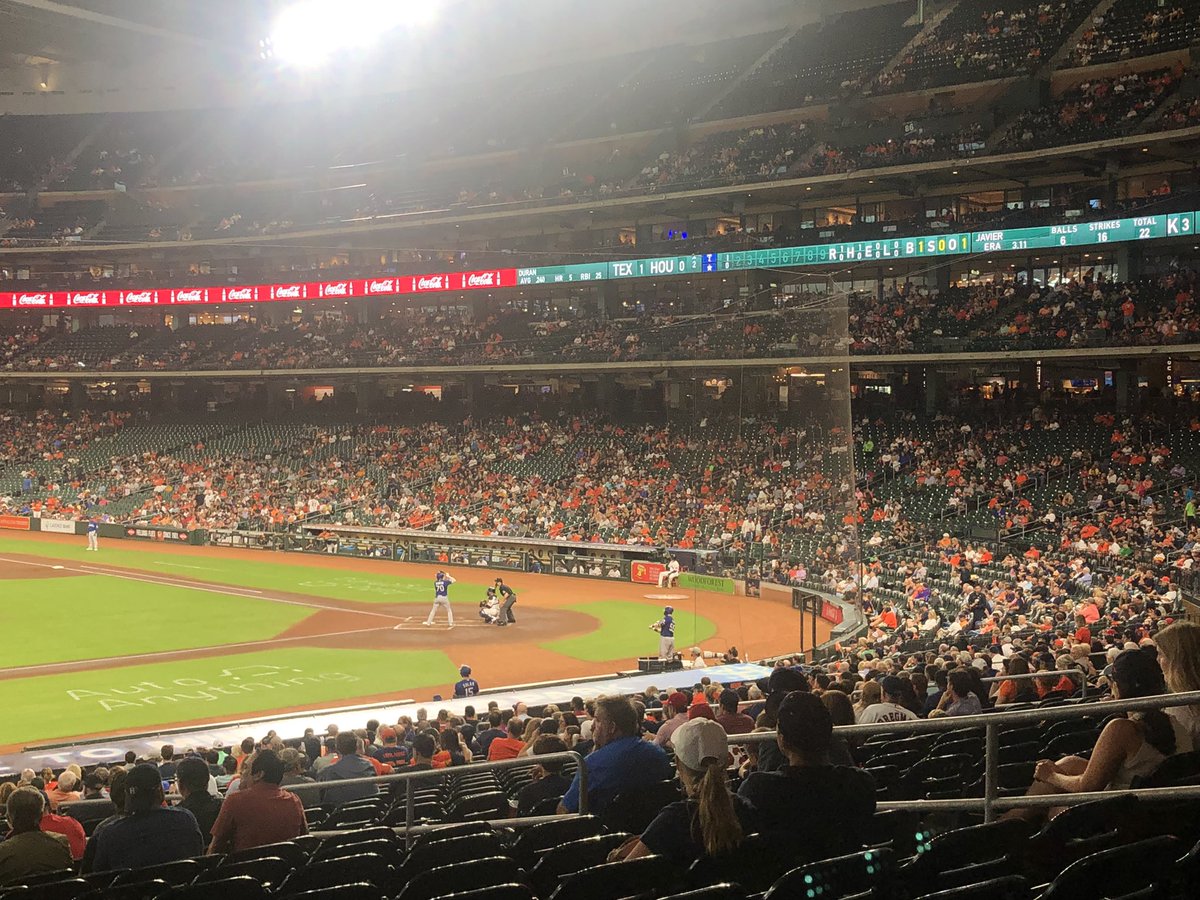 ASUTomNerad's tweet image. On the way to College Station, TX for Saturday’s game against TX A&amp;amp;M. Catching the Texas Rangers vs Houston Astros game tonight.  #GoApps  #YosefClub #AppState